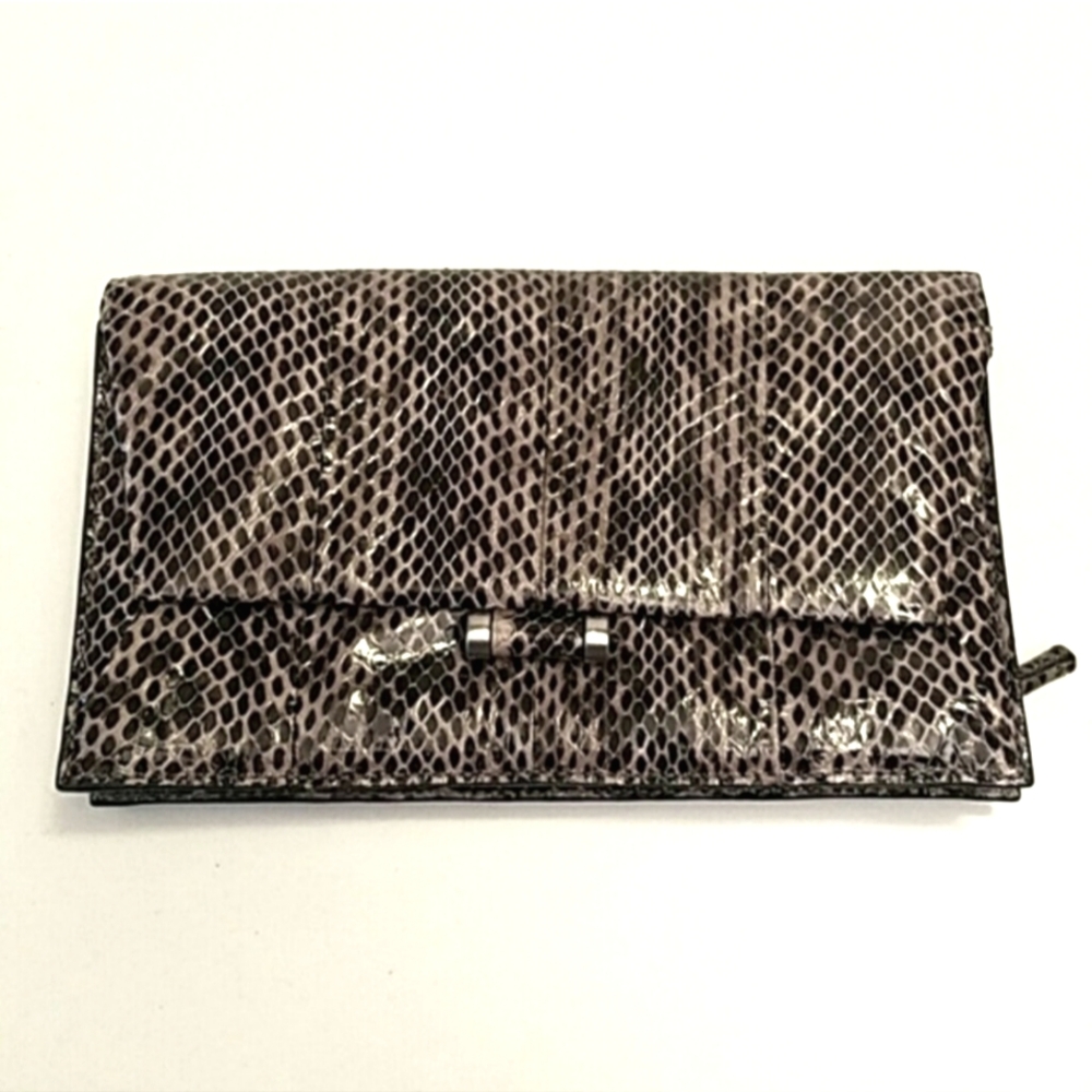 Beautiful leather clutch